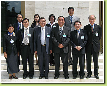 出席第96届国际劳工大会的香港特区全体代表。