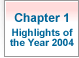 Chapter 1: Highlights of the Year 2004