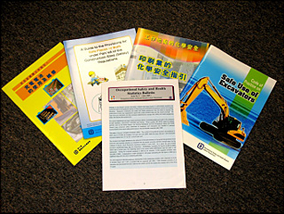 Publications on occupational safety and health.