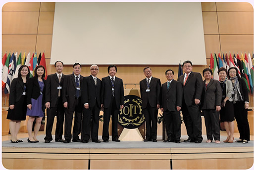 出席第103屆國際勞工大會的香港特區代表