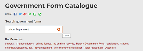 Public Forms on Government Form Website