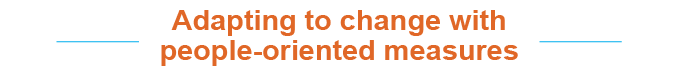 Adapting to change with people-oriented measure