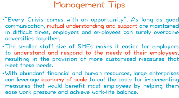 Management Tips   Every Crisis comes with an opportunity   As long as good communication, mutual understanding and su   