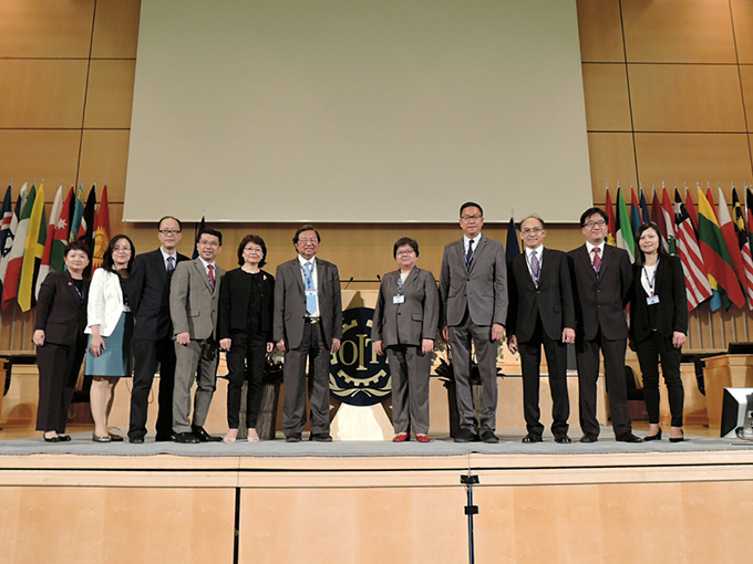 Tripartite team attending the 106th Session of the International Labour Conference in Geneva, Switzerland 