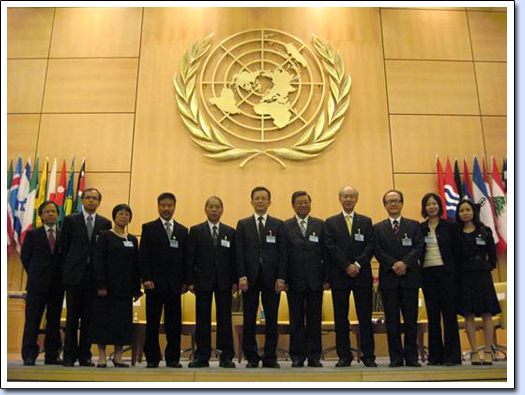 出席第98屆國際勞工大會的香港特區全體代表。